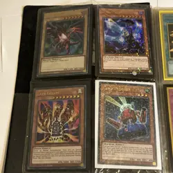 2002 Yu-Gi-Oh Binder Trading Card Folder BD&A Konami COLLECTION WITH CARDS - Image 3