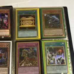 2002 Yu-Gi-Oh Binder Trading Card Folder BD&A Konami COLLECTION WITH CARDS - Image 4