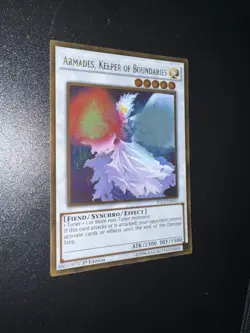 Armades, Keeper Of Boundaries PGL2-EN043 - 1st Ed Gold Rare Holo Yugioh Card NM - Image 1