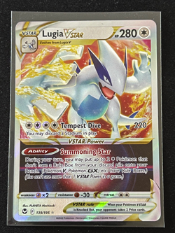 Pokemon TCG Silver Tempest Lugia Vstar Ultra Rare Holo Card 139/195 - Image 1