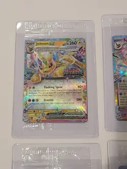 Prismatic Evolutions Surprise Box Sealed Stamped EX Promo Cards Complete Set 9/9 - Image 2