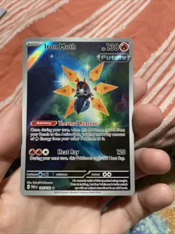 Iron Moth 187/182 Sv04: Paradox Rift Holo Card English, Near Mint Condition - Image 1