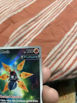 Iron Moth 187/182 Sv04: Paradox Rift Holo Card English, Near Mint Condition - Image 3