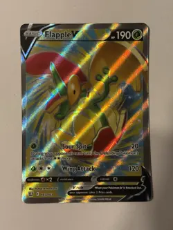 Pokemon TCG Flapple v Full Art Ultra Rare Card 143/163 Battle Styles - NM! - Image 1