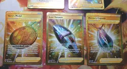 🔥 Pokemon TCG - Full Art Secret Gold Trainer 5 Card Lot -NM - Image 2