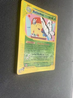 Pokemon Reverse Foil Card : Butterfree 38/165 (Expedition 2002) LP - Image 5