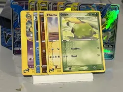 Pokemon TCG 5 Card Lot - Mixed Lot New and Vintage - Pikachu and More! - Image 1
