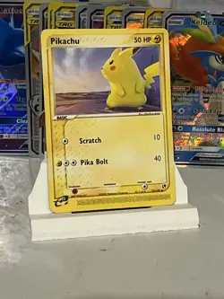 Pokemon TCG 5 Card Lot - Mixed Lot New and Vintage - Pikachu and More! - Image 4