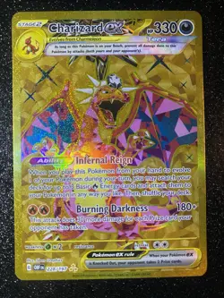 Pokemon TCG Charizard EX Obsidian Flames Holo Hyper Rare Card 228/197 NM - Image 1