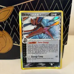 RARE REVERSE HOLO DEOXYS 3/110 - EX HOLON PHANTOMS SET POKEMON CARD GOOD - Image 1