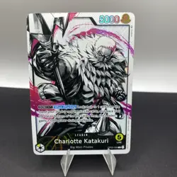 OP03-099 Charlotte Katakuri :: Leader Alt Art One Piece TCG Card :: OP03: Pillar - Image 1