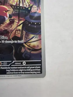 Pokemon TCG Fletchinder Card 199/193 Sv02: Paldea Evolved - Image 3