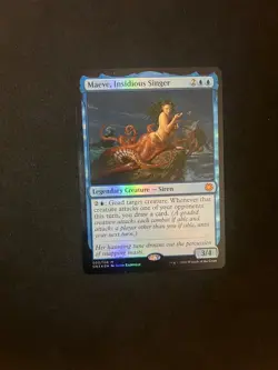 Maeve, Insidious Singer [Game Night: Free-for-All] Foil Near Mint Magic MTG Card - Image 1