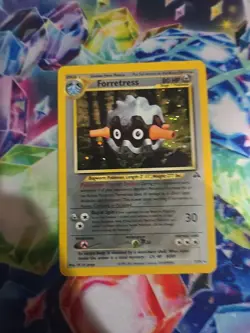 Pokemon TCG Forretress Neo Discovery Holo Card 2/75 Unlimited Rare - Image 2