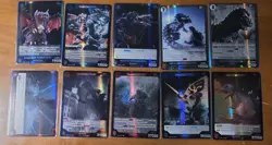 2025 Godzilla vs Godzilla Card Game Complete Set of Super Rare (SR) Cards - Image 1