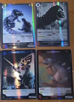 2025 Godzilla vs Godzilla Card Game Complete Set of Super Rare (SR) Cards - Image 2