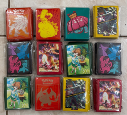 2016 - 2021 Pokemon TCG ETB Card Sleeves - Lot of 12 Sealed - Image 1