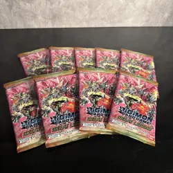 9x Digimon Card Game Great Legend English Booster Pack Bandai BT04 - Image 1