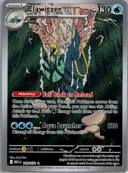Pokemon Card Clawitzer 141/132 Mega Evolution - Near Mint - Image 1