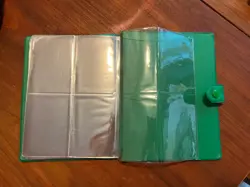 Pokemon Card Vintage Binder - Growlithe, Green - Pokemon TCG - Holds 240 cards - Image 4