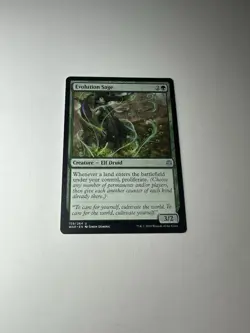 Evolution Sage War of the Spark NM MTG Uncommon Magic the Gathering - Image 1
