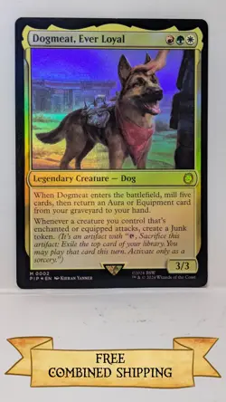 Dogmeat, Ever Loyal Universes Beyond: Fallout Foil - Image 1