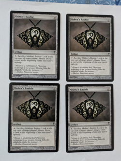 4 Mishra's Bauble Coldsnap MTG NM Free shipping with tracking - Image 1