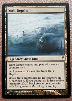Dark Depths MTG Magic the gathering - Image 1
