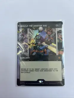 Behold the Sinister Six! (Borderless) Marvel's Spider-Man Foil - Image 2