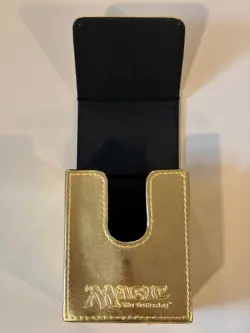 GOLD Ultra Pro Mana Alcove Flip Deck Box for Magic: The Gathering MTG - Image 2