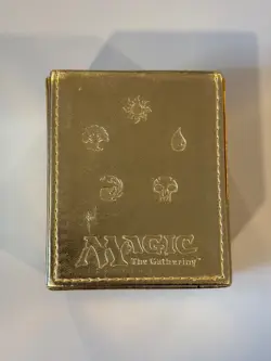 GOLD Ultra Pro Mana Alcove Flip Deck Box for Magic: The Gathering MTG - Image 4