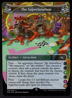 The Superlatorium 230/244 Uncommon Foil Unfinity Magic The Gathering NM - Image 1
