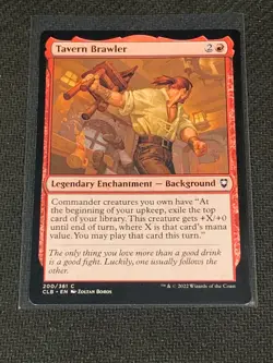 Magic the Gathering Commander Legends Baldur's Gate Tavern Brawler - Image 1