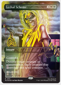MTG Secret Lair PRESALE Secret Lair x Iron Maiden: Album Art Foil​ Edition - Image 2