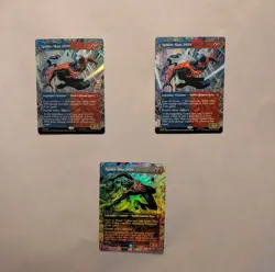 Spider-Man 2099 Set Of 3 Borderless 1 (0216) Foil 1 (0216) Regular 1 (0205) Foil - Image 1