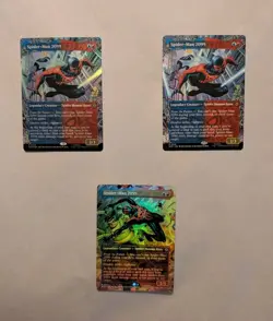 Spider-Man 2099 Set Of 3 Borderless 1 (0216) Foil 1 (0216) Regular 1 (0205) Foil - Image 2