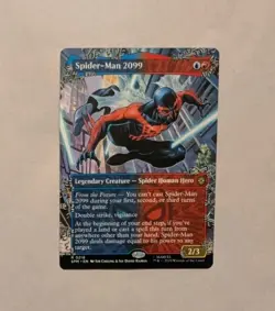 Spider-Man 2099 Set Of 3 Borderless 1 (0216) Foil 1 (0216) Regular 1 (0205) Foil - Image 4