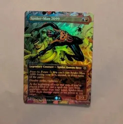 Spider-Man 2099 Set Of 3 Borderless 1 (0216) Foil 1 (0216) Regular 1 (0205) Foil - Image 5