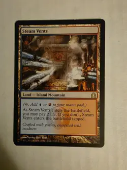 MTG Magic the Gathering Steam Vents Return to Ravnica Regular - Image 1