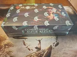 MTG Commander Legends Draft Booster Box Sealed 24 Packs Magic the Gathering - Image 1