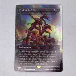 SLD Perfect Defense - Defense of the Heart (Borderless) Secret Lair Foil MTG NM - Image 1