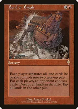 MTG Magic the Gathering Bend or Break (137/356) Invasion HP - Image 1