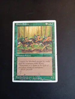 MTG Iceage Chub Toad individually signed by the artist in silver ink - Image 3