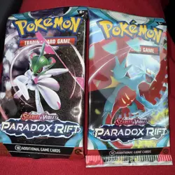 Pokemon TCG Paradox Rift Booster Pack Sealed : 2 Pack Bundle - Image 1