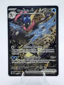 Greninja EX 132 Black Star Promo Holo Pokemon Card - Near Mint - Image 1