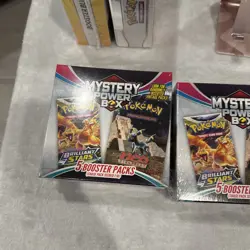 POKEMON SEALED (x3) MYSTERY POWER BOX SEALED BRAND NEW 5 Packs Per Box - Image 2