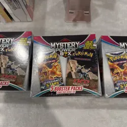 POKEMON SEALED (x3) MYSTERY POWER BOX SEALED BRAND NEW 5 Packs Per Box - Image 3
