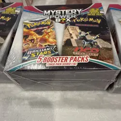 POKEMON SEALED (x3) MYSTERY POWER BOX SEALED BRAND NEW 5 Packs Per Box - Image 5