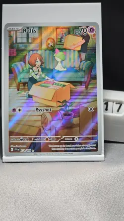 Ralts 211/198 Illustration Rare - Pokemon TCG Scarlet & Violet Base Set - NM/M - Image 1