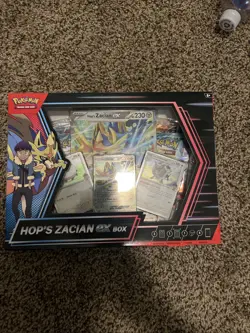 Pokemon TCG Hop's Zacian ex Collection Box Sealed Brand New - Image 1